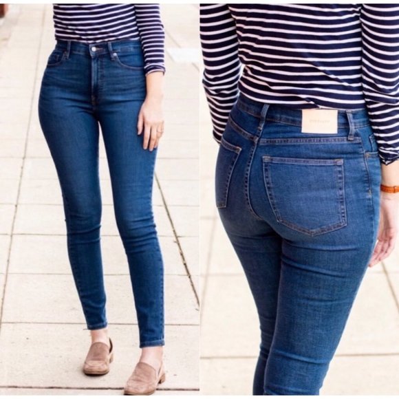Everlane Jeans Everlane High Rise Skinny Jeans Tall Poshmark